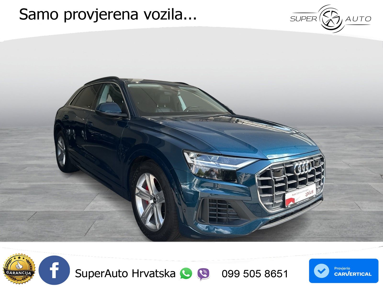 Audi Q8 55 TFSIe V6 (381 KS) quattro tiptronic
