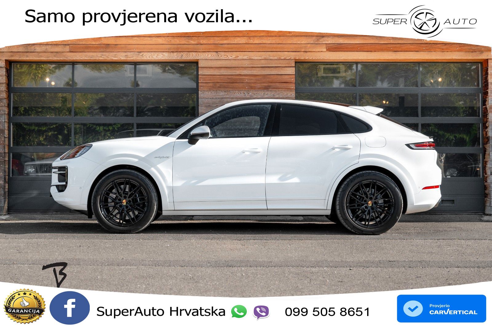 Porsche Cayenne Coupe S 3.0 V6 (519 KS) E-Hybrid Tiptronic S LED+GR SJED+ACC
