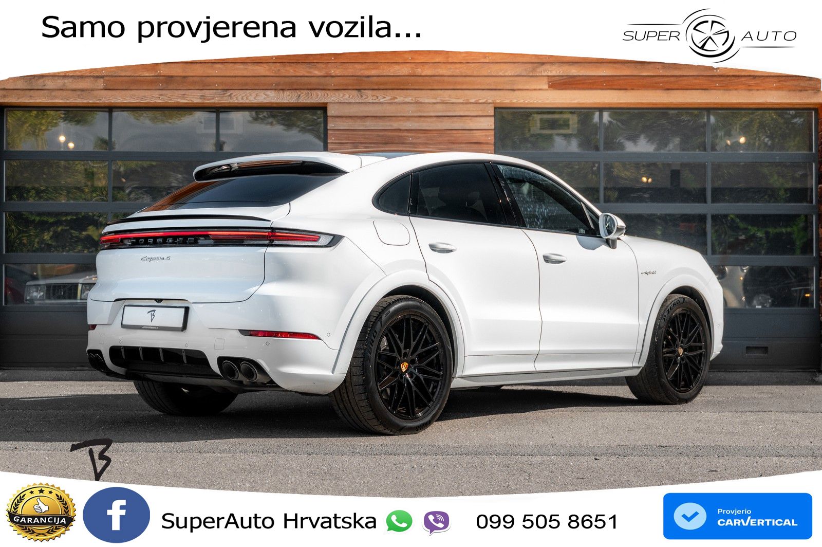 Porsche Cayenne Coupe S 3.0 V6 (519 KS) E-Hybrid Tiptronic S LED+GR SJED+ACC
