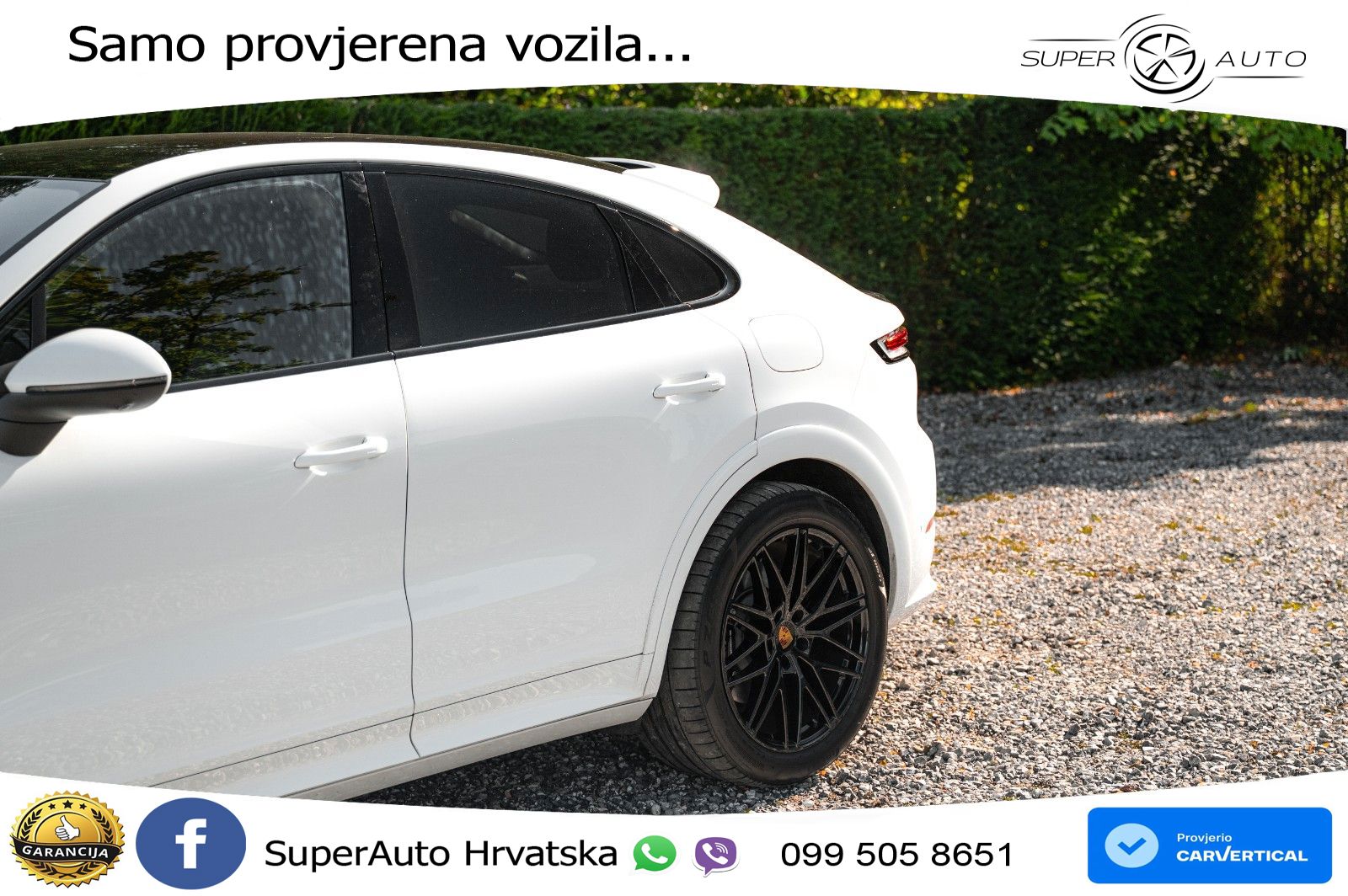 Porsche Cayenne Coupe S 3.0 V6 (519 KS) E-Hybrid Tiptronic S LED+GR SJED+ACC