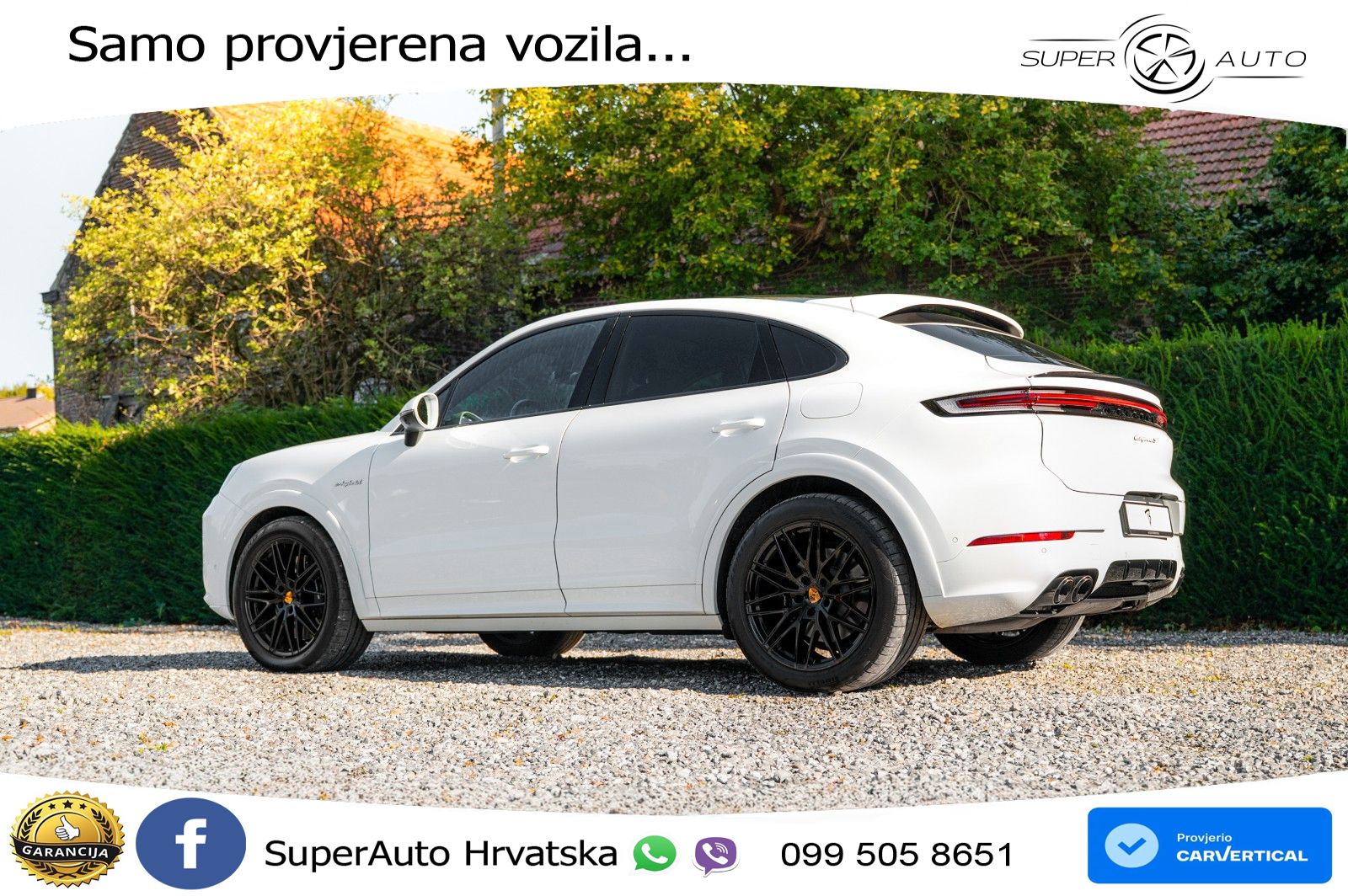 Porsche Cayenne Coupe S 3.0 V6 (519 KS) E-Hybrid Tiptronic S LED+GR SJED+ACC