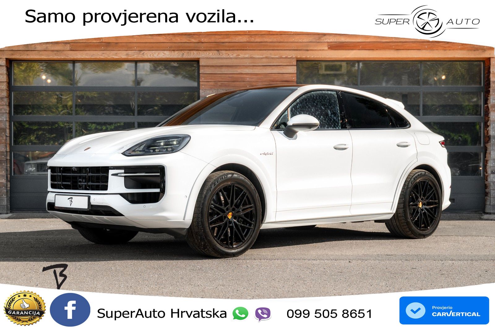 Porsche Cayenne Coupe S 3.0 V6 (519 KS) E-Hybrid Tiptronic S LED+GR SJED+ACC