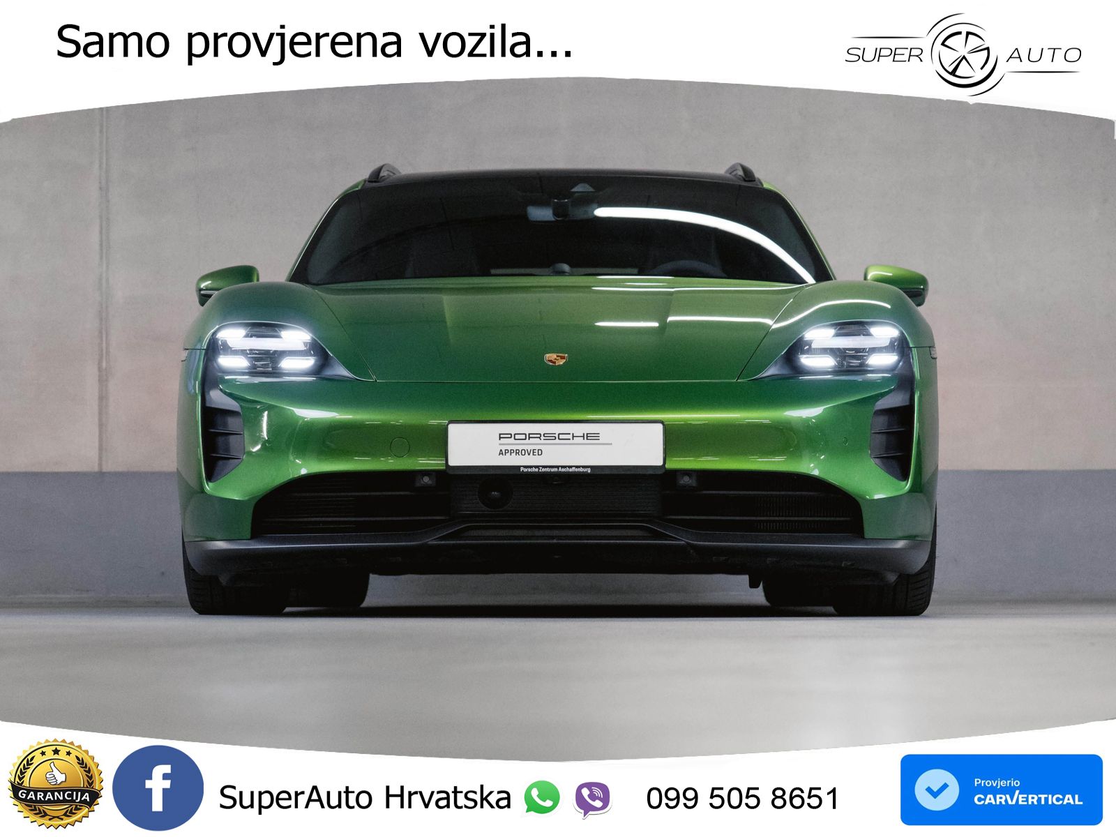 Porsche Taycan Sport Turismo GTS Performance Plus 93.4 kWh (598 KS)