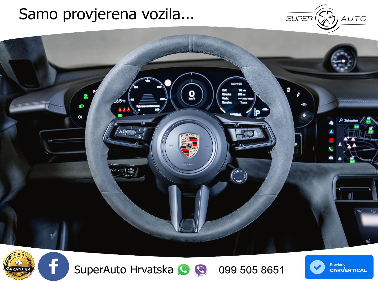 Porsche Taycan Sport Turismo GTS Performance Plus 93.4 kWh (598 KS)