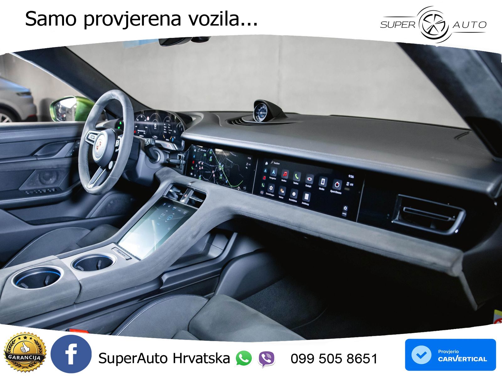 Porsche Taycan Sport Turismo GTS Performance Plus 93.4 kWh (598 KS)