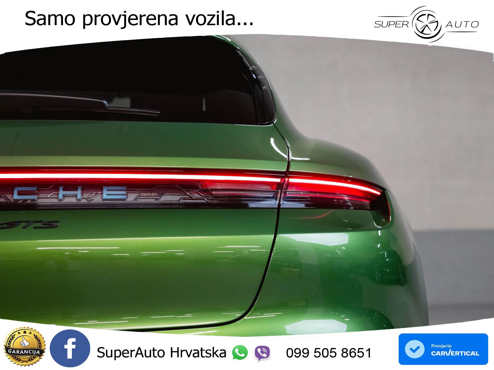 Porsche Taycan Sport Turismo GTS Performance Plus 93.4 kWh (598 KS)