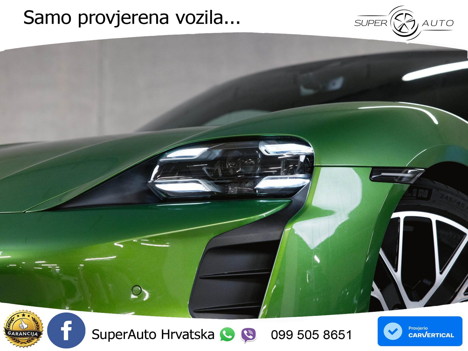 Porsche Taycan Sport Turismo GTS Performance Plus 93.4 kWh (598 KS)