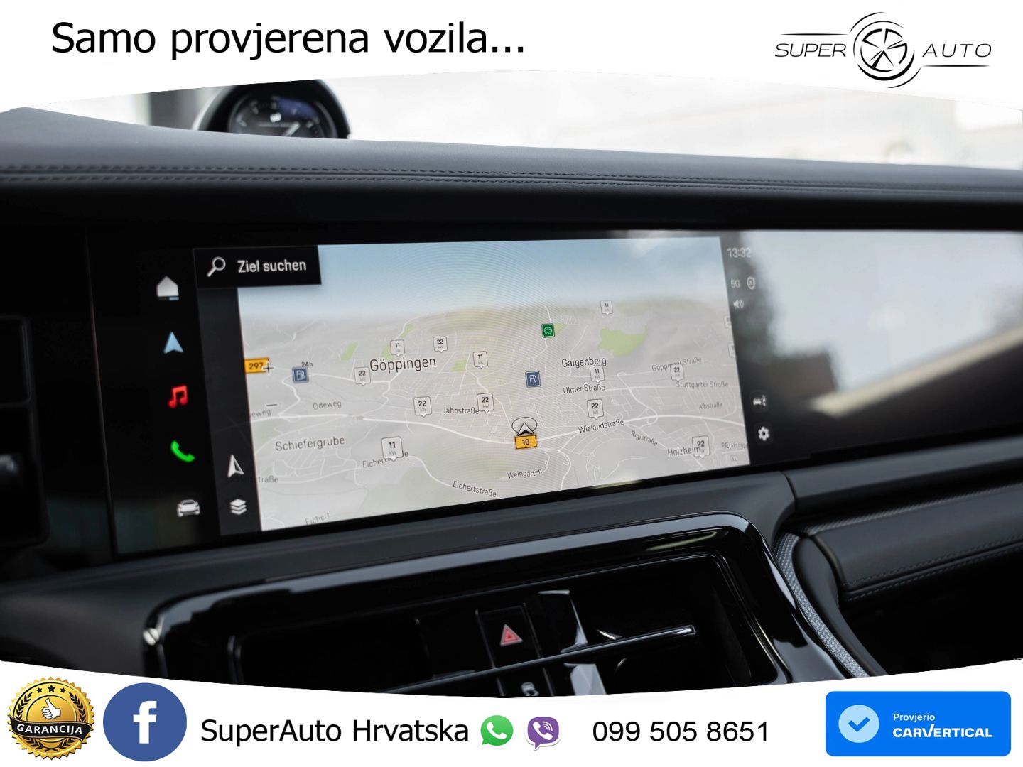 Porsche Panamera 4S 2.9 V6 (544 KS) E-Hybrid PDK LED+GR SJED+ACC