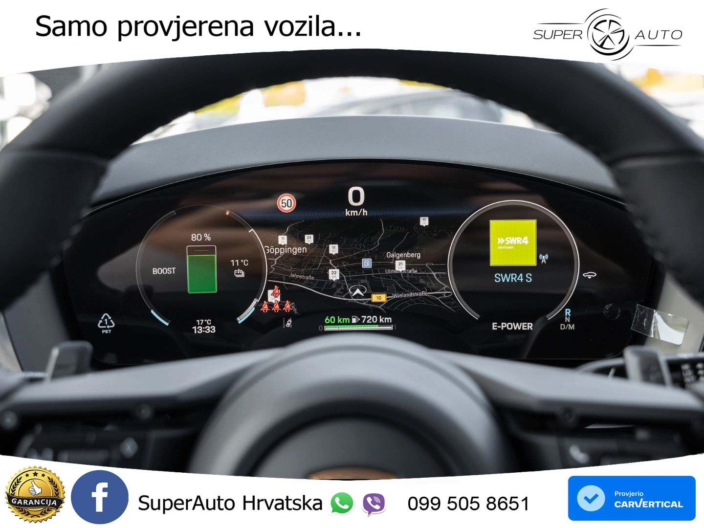 Porsche Panamera 4S 2.9 V6 (544 KS) E-Hybrid PDK LED+GR SJED+ACC