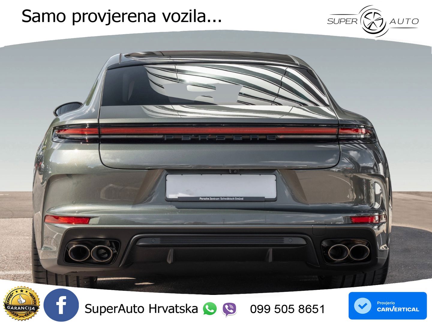 Porsche Panamera 4S 2.9 V6 (544 KS) E-Hybrid PDK LED+GR SJED+ACC