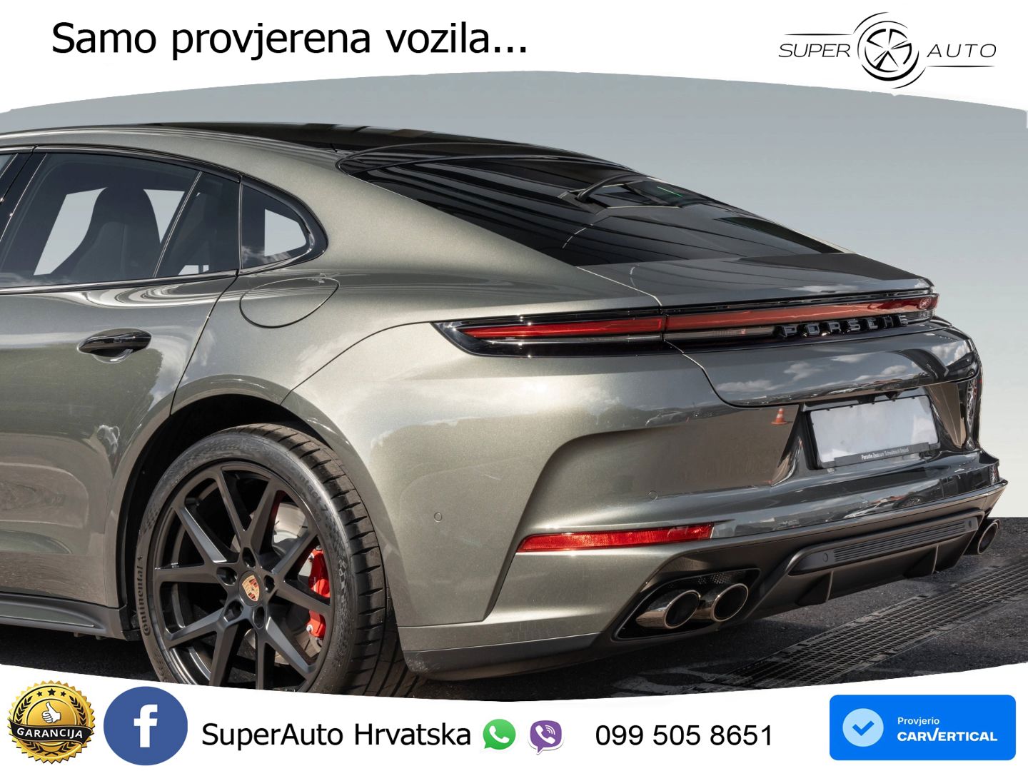 Porsche Panamera 4S 2.9 V6 (544 KS) E-Hybrid PDK LED+GR SJED+ACC