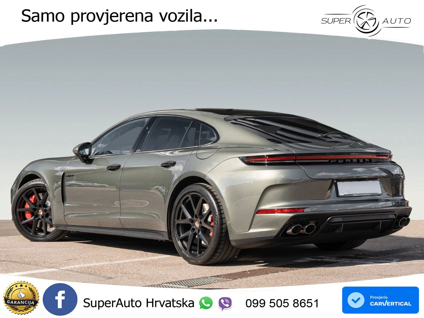 Porsche Panamera 4S 2.9 V6 (544 KS) E-Hybrid PDK LED+GR SJED+ACC