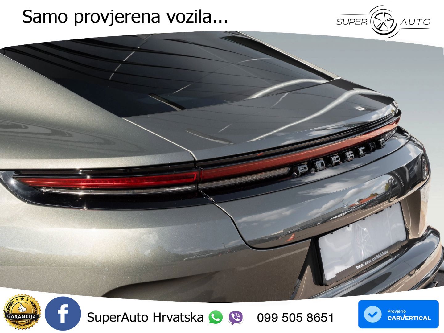 Porsche Panamera 4S 2.9 V6 (544 KS) E-Hybrid PDK LED+GR SJED+ACC