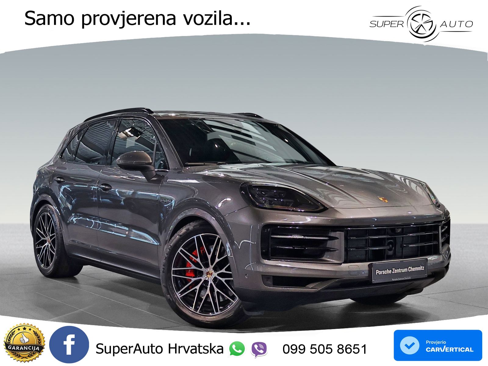Porsche Cayenne S 3.0 V6 (519 KS) E-Hybrid Tiptronic S