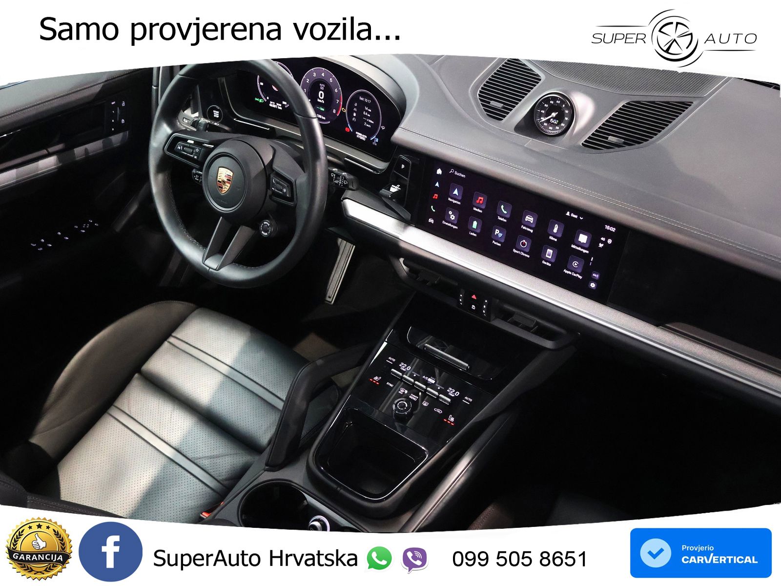 Porsche Cayenne S 3.0 V6 (519 KS) E-Hybrid Tiptronic S