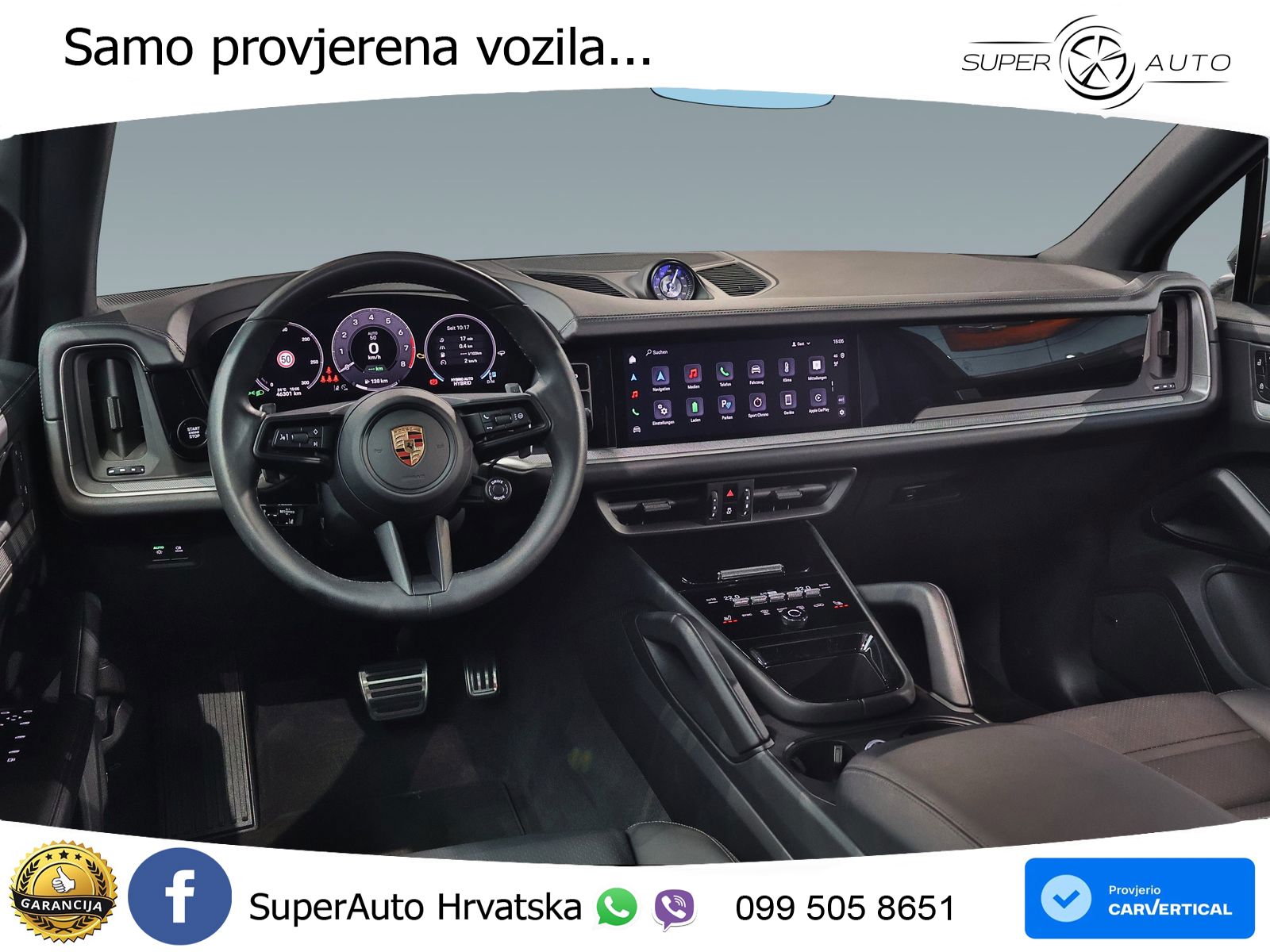 Porsche Cayenne S 3.0 V6 (519 KS) E-Hybrid Tiptronic S