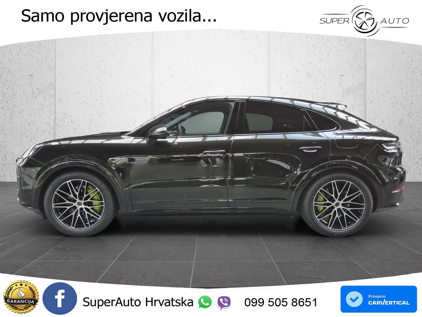Porsche Cayenne Coupe 3.0 V6 (470 KS) E-Hybrid Tiptronic S LED+ACC