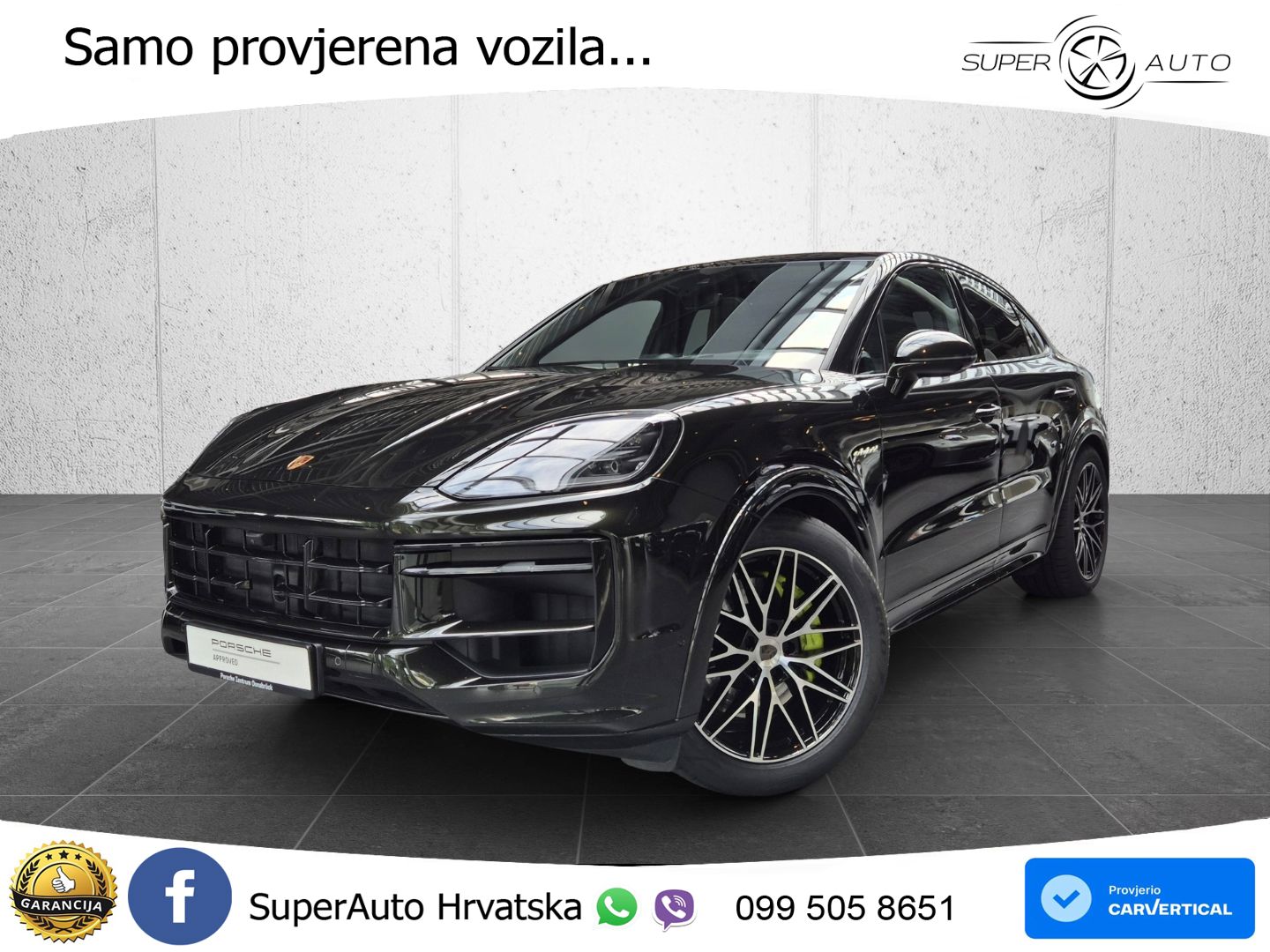 Porsche Cayenne Coupe 3.0 V6 (470 KS) E-Hybrid Tiptronic S LED+ACC