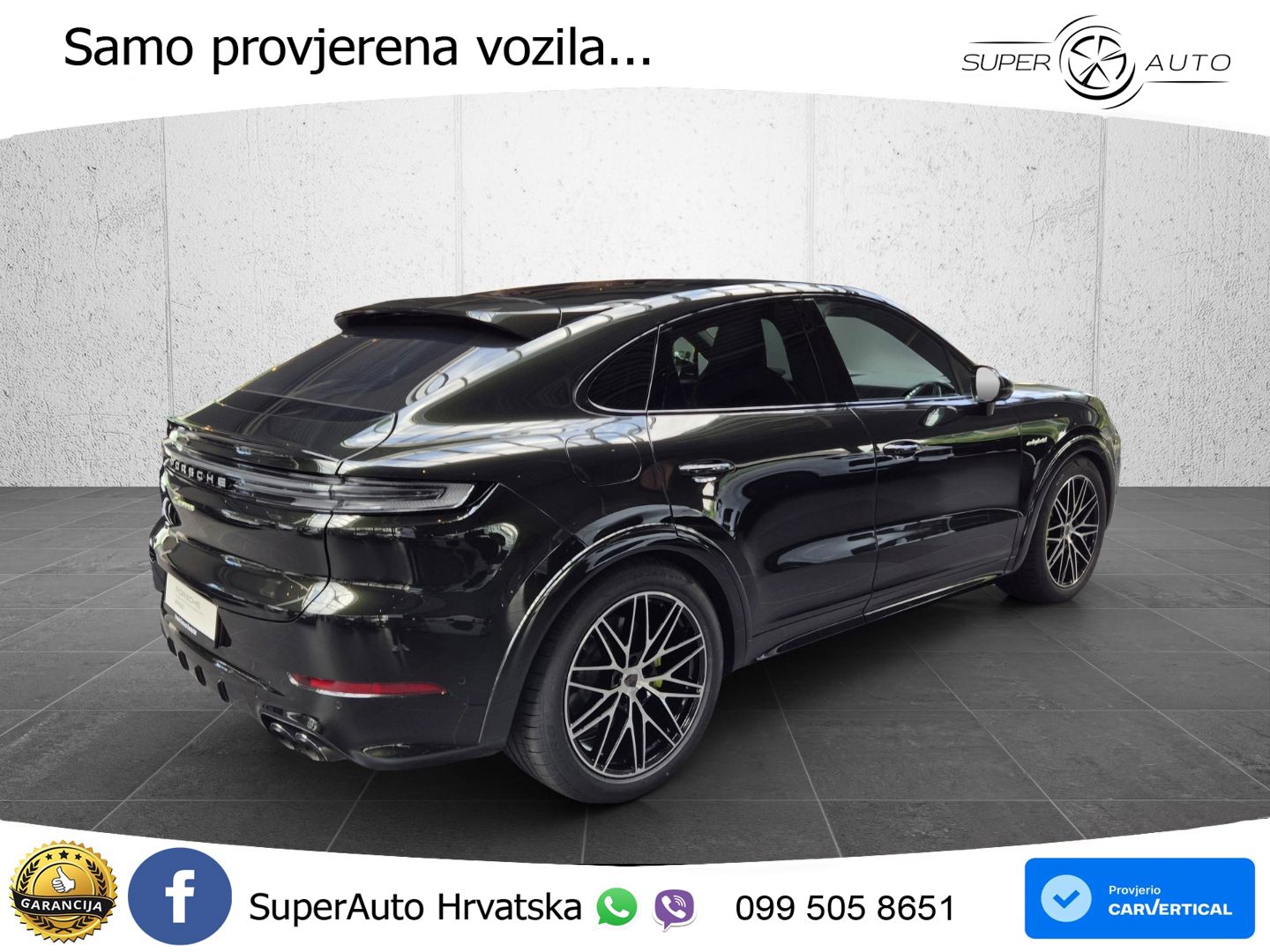 Porsche Cayenne Coupe 3.0 V6 (470 KS) E-Hybrid Tiptronic S LED+ACC