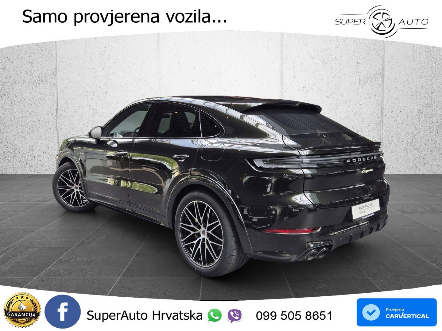 Porsche Cayenne Coupe 3.0 V6 (470 KS) E-Hybrid Tiptronic S LED+ACC