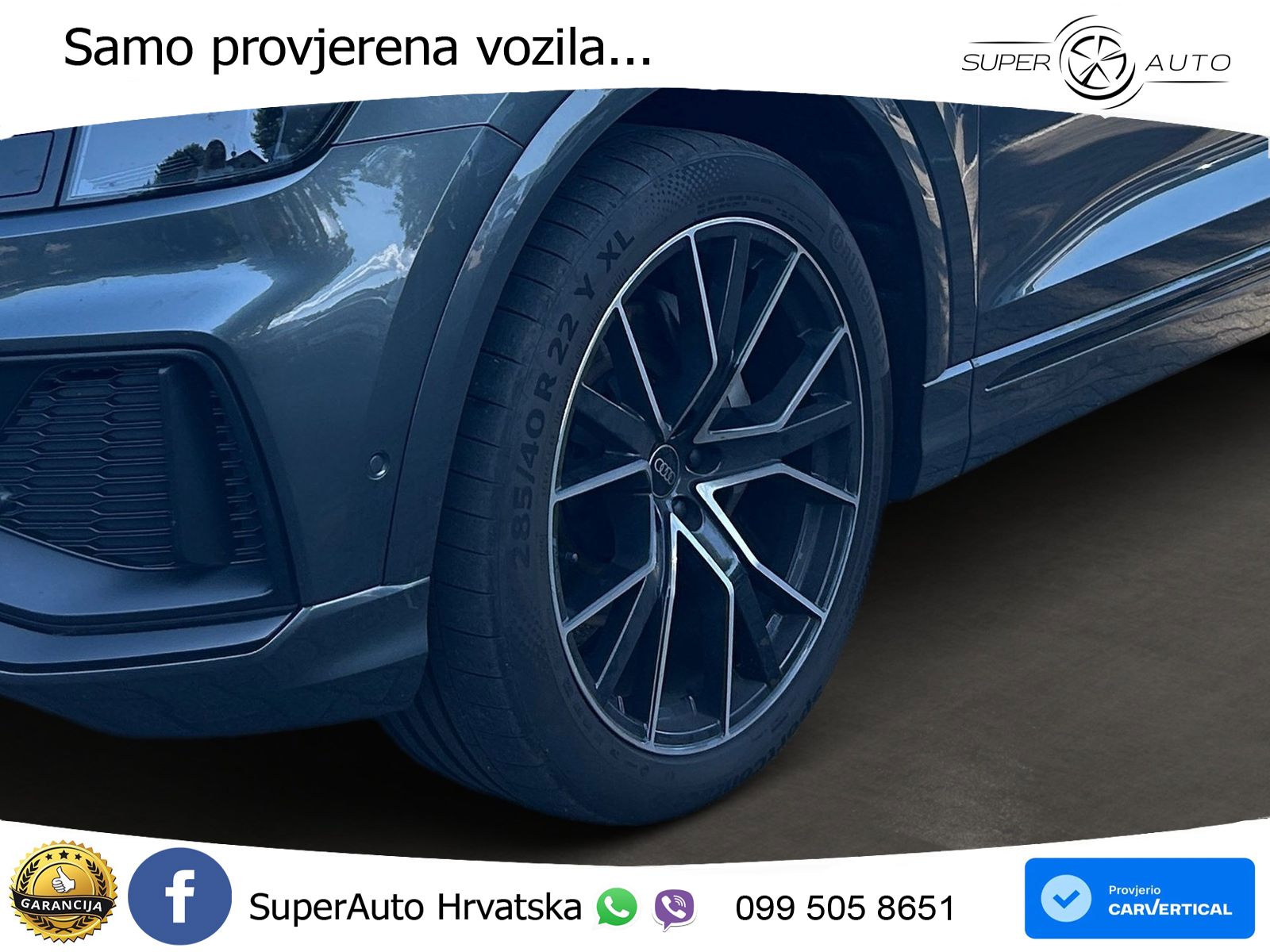 Audi Q8 50 TDI V6 (286 KS) quattro Tiptronic