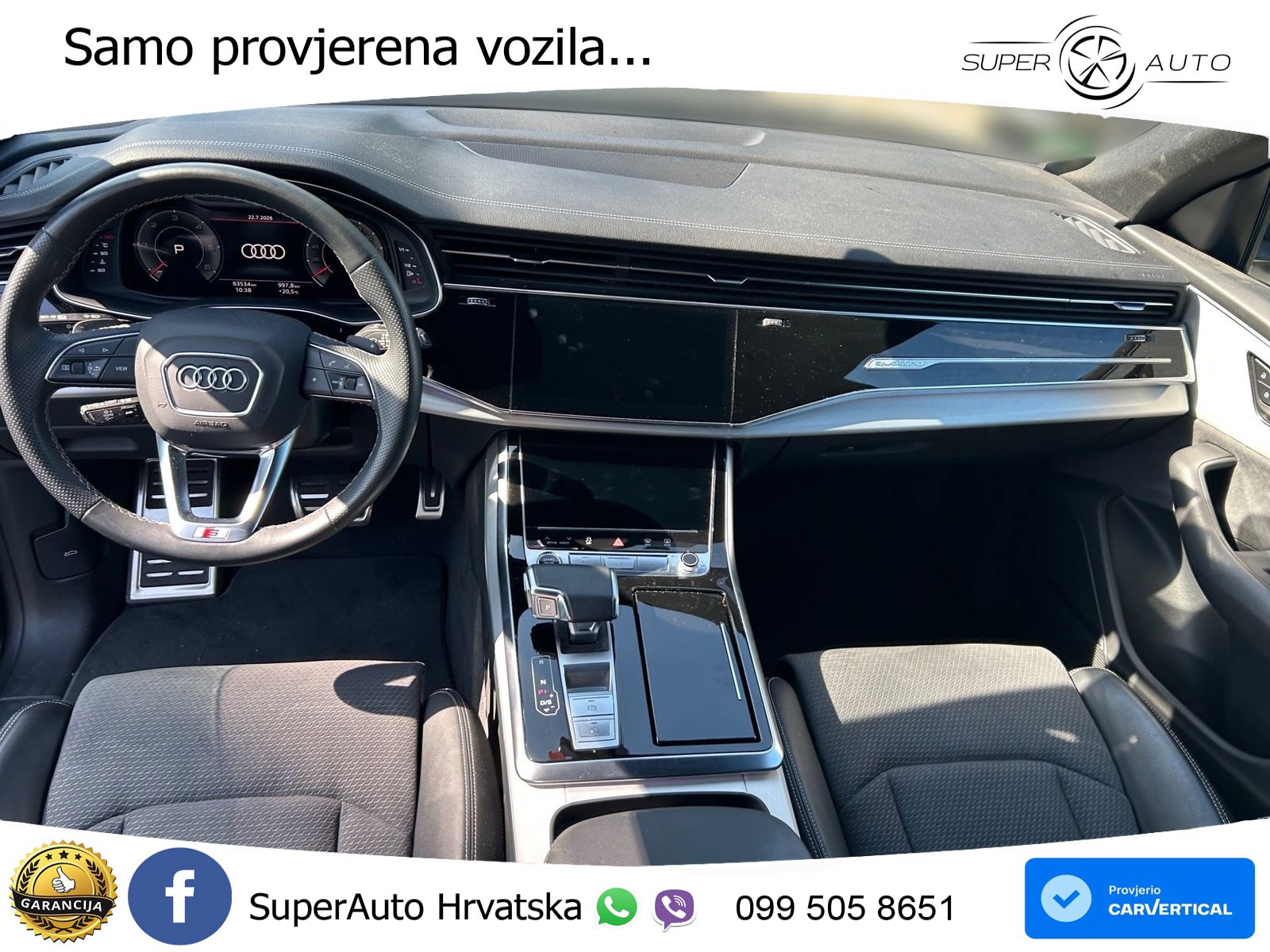 Audi Q8 50 TDI V6 (286 KS) quattro Tiptronic