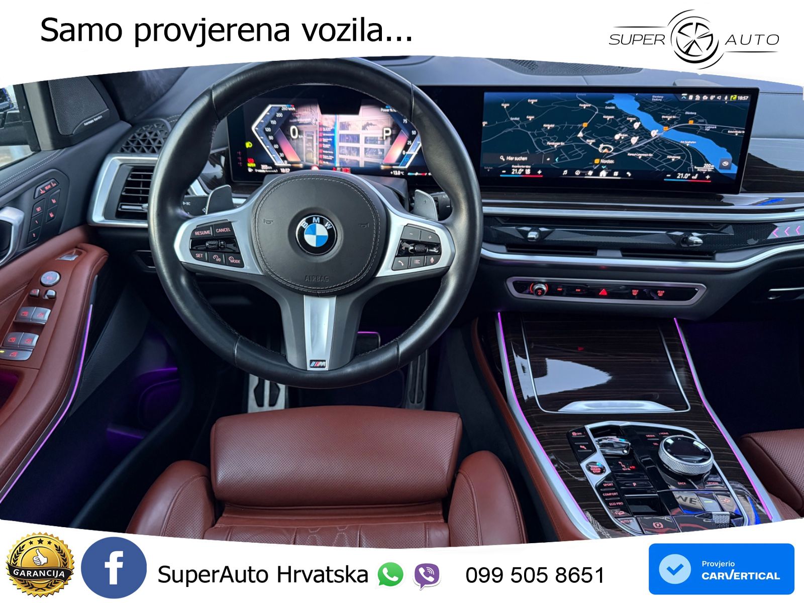 BMW X7 40d (352 KS) xDrive Steptronic M Sport LED+GR SJED+ACC