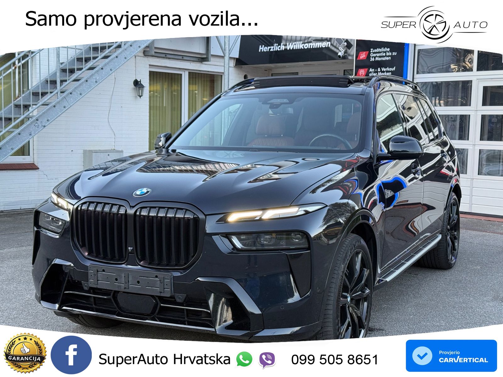 BMW X7 40d (352 KS) xDrive Steptronic M Sport LED+GR SJED+ACC