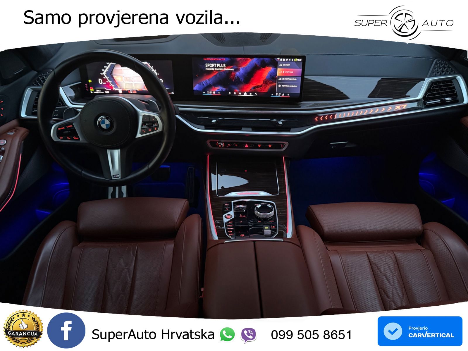 BMW X7 40d (352 KS) xDrive Steptronic M Sport LED+GR SJED+ACC