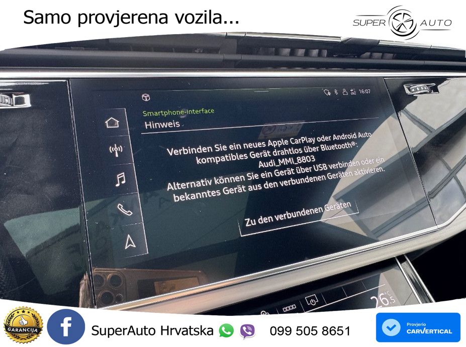 Audi Q8 50 TDI V6 (286 KS) quattro Tiptronic