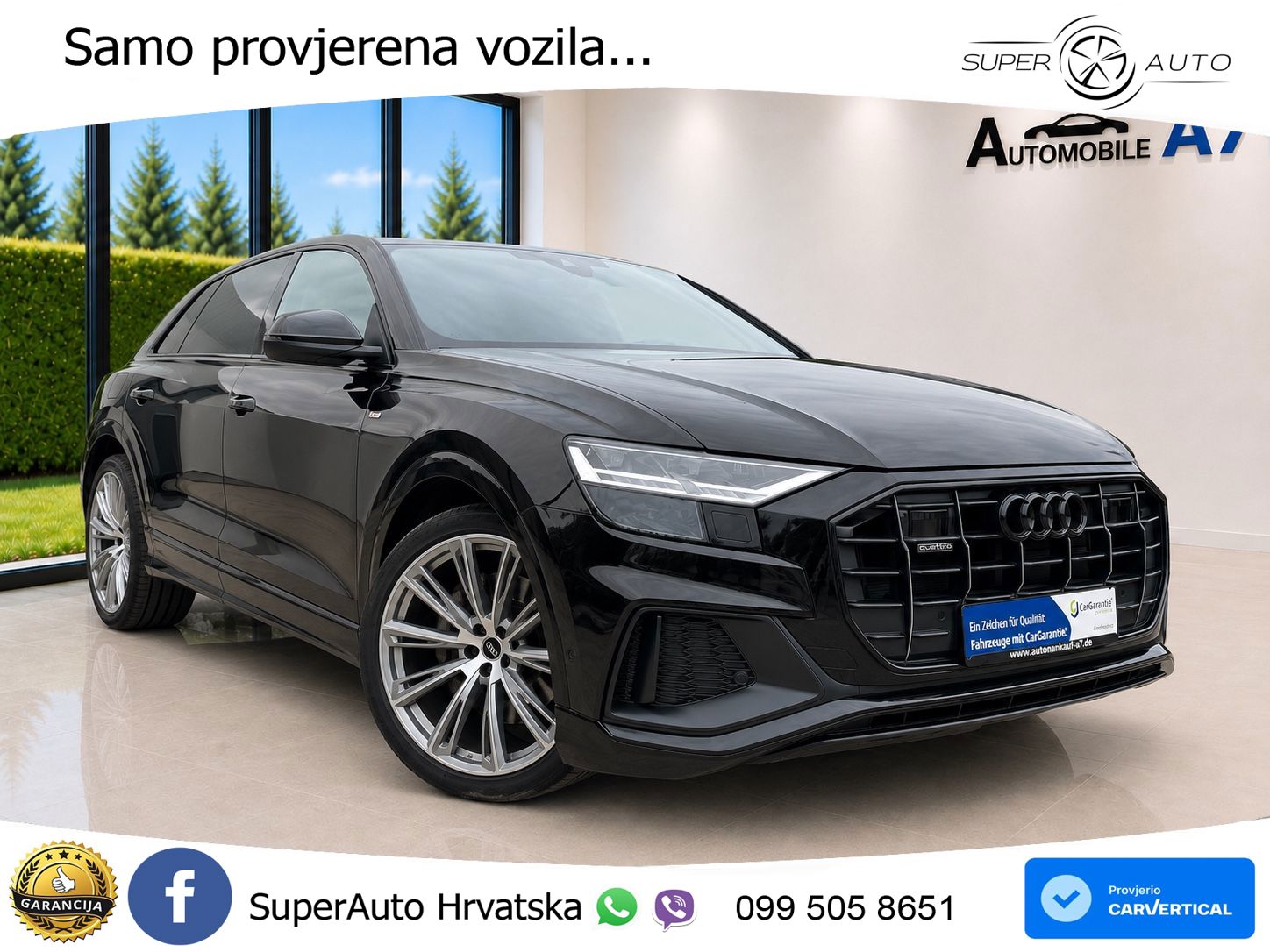 Audi Q8 50 TDI V6 (286 KS) quattro Tiptronic