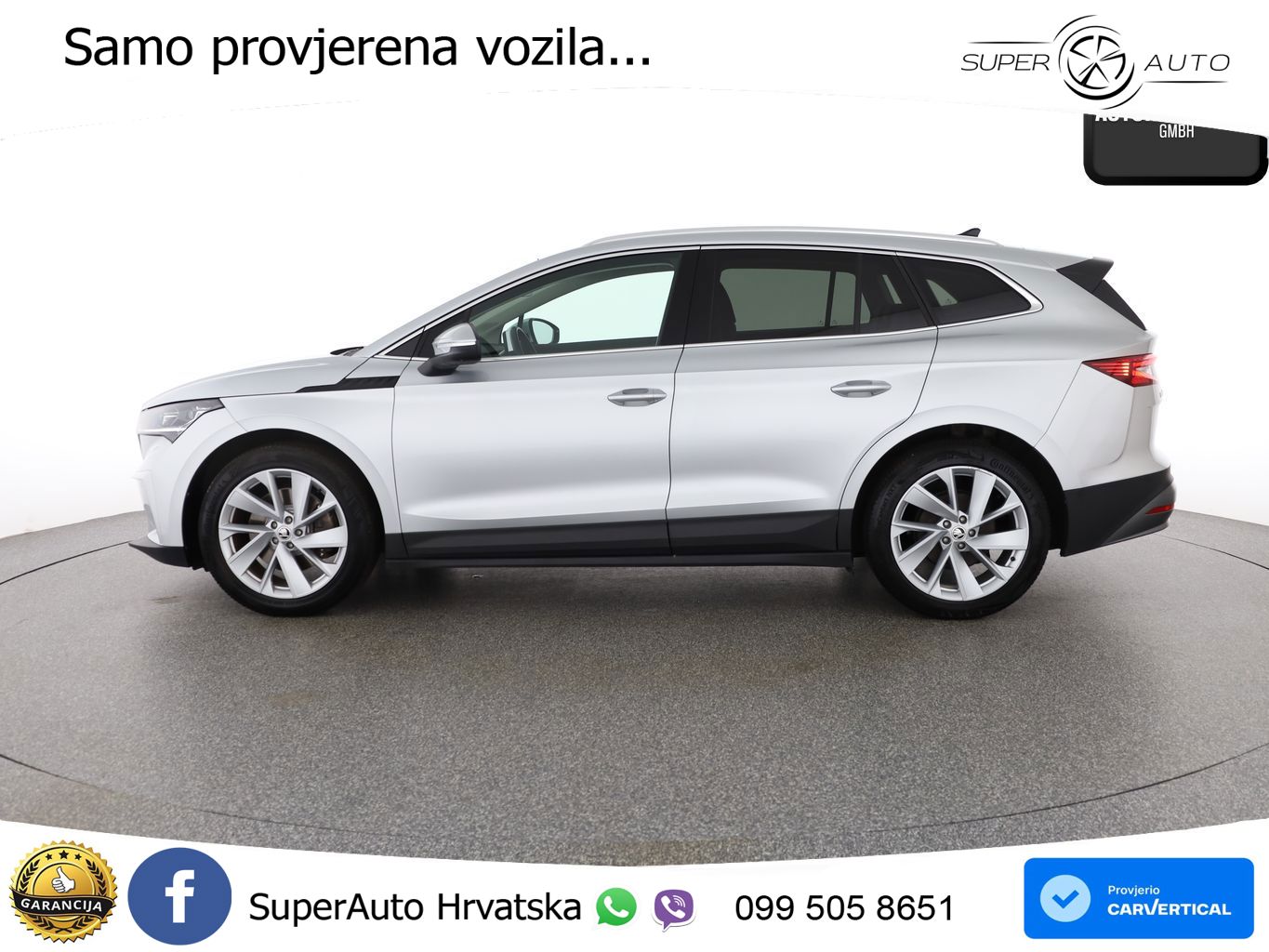 Škoda Enyaq iV 80x 82 kWh (265 KS) AWD LED+GR SJED+ACC