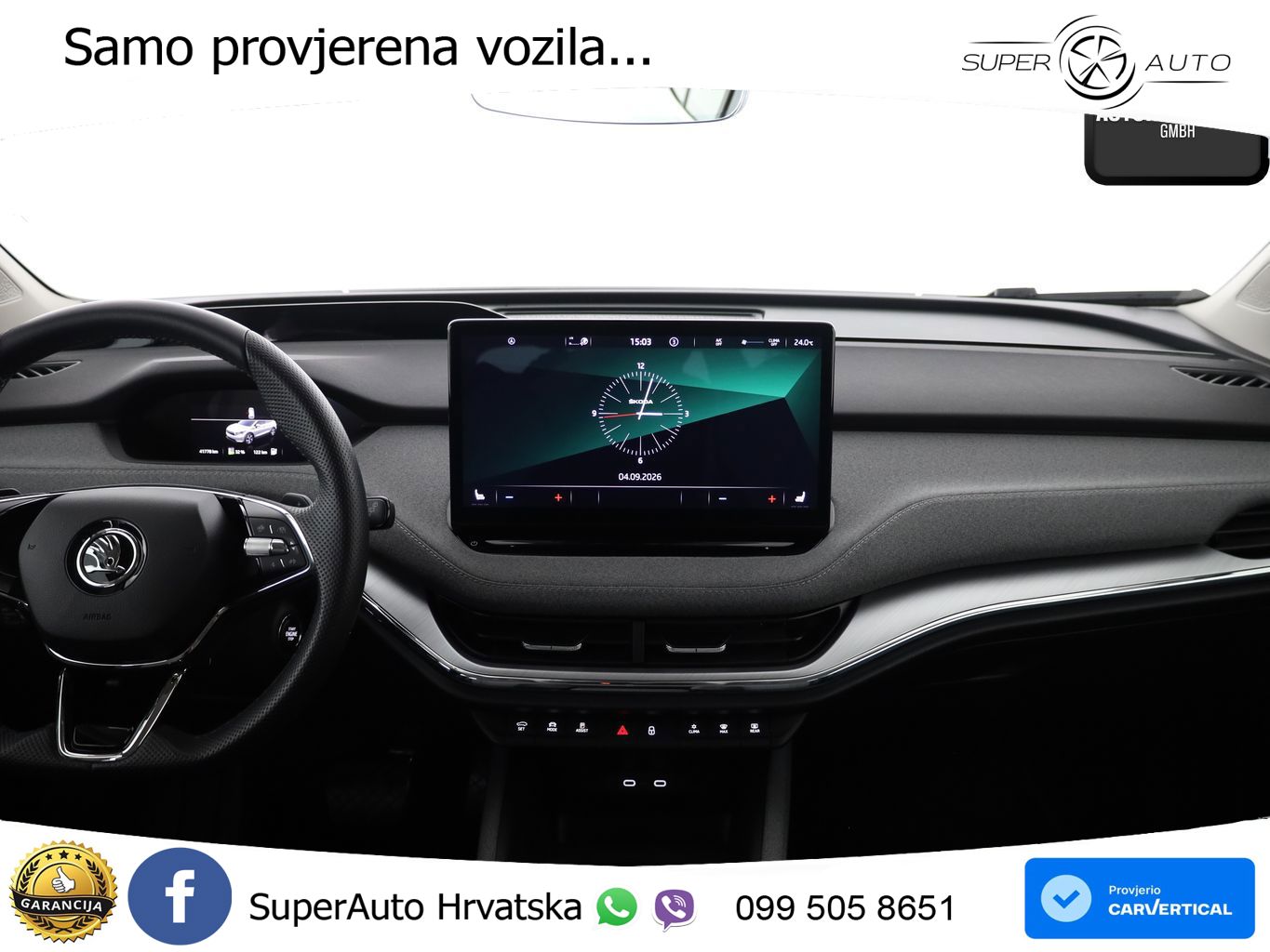 Škoda Enyaq iV 80x 82 kWh (265 KS) AWD LED+GR SJED+ACC