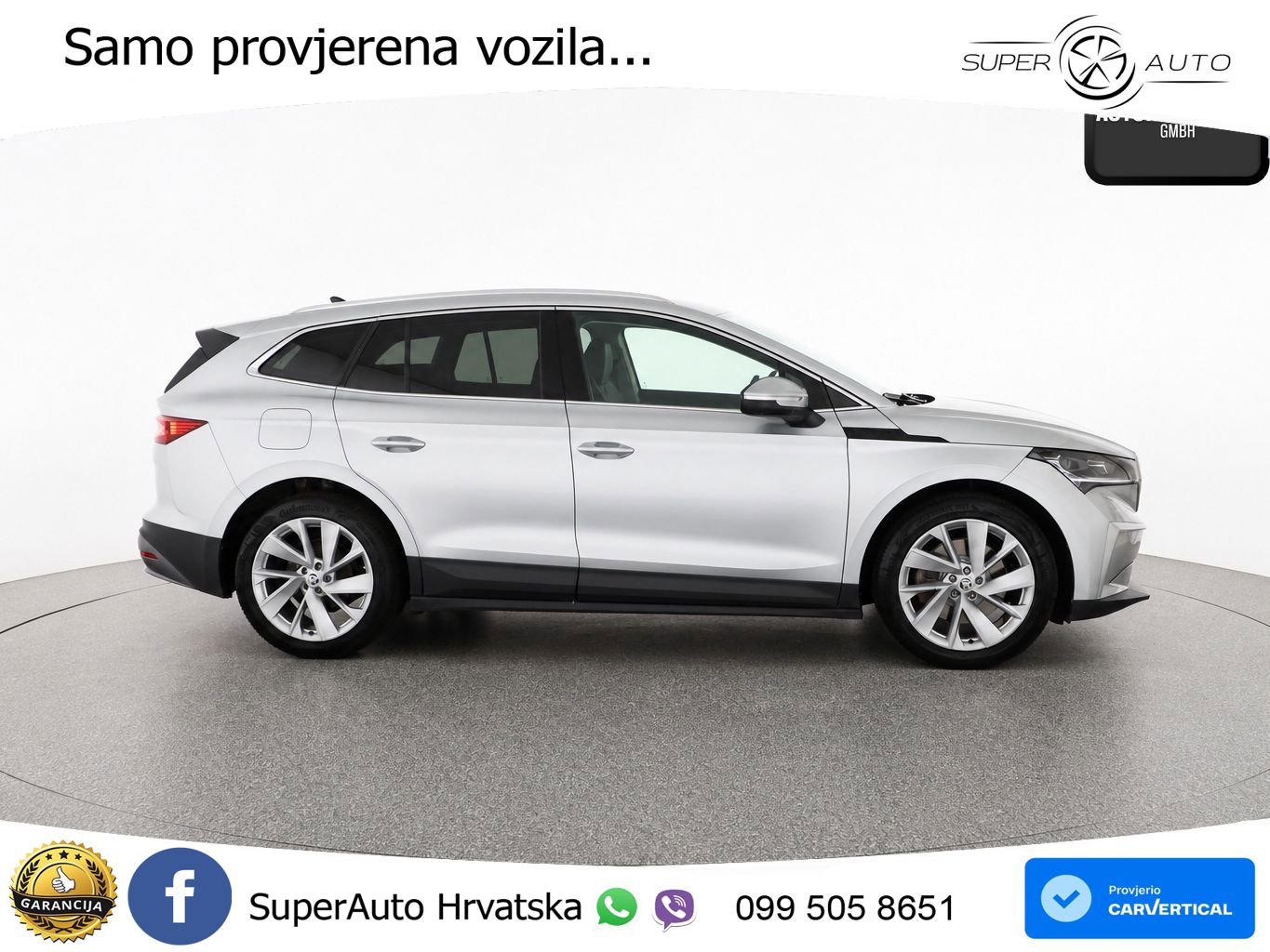 Škoda Enyaq iV 80x 82 kWh (265 KS) AWD LED+GR SJED+ACC