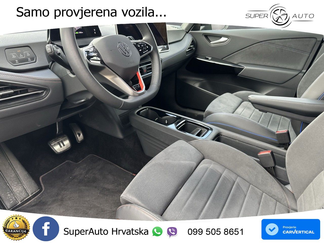 Volkswagen ID.3 GTX Performance 84 kWh (326 KS) LED+GR SJED+ACC