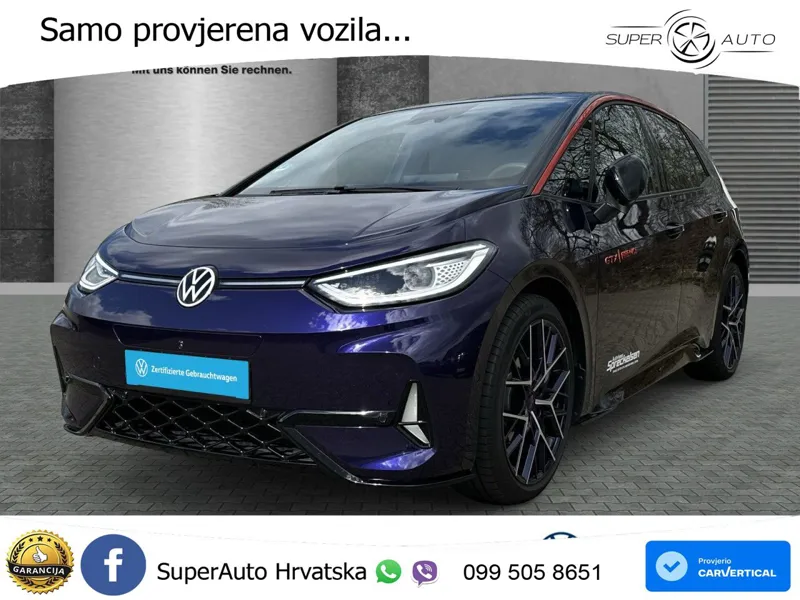 Volkswagen ID.3 GTX Performance 84 kWh (326 KS) LED+GR SJED+ACC