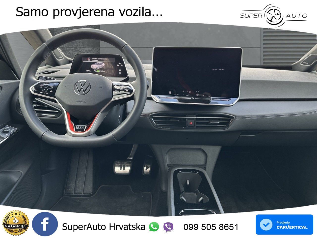 Volkswagen ID.3 GTX Performance 84 kWh (326 KS) LED+GR SJED+ACC