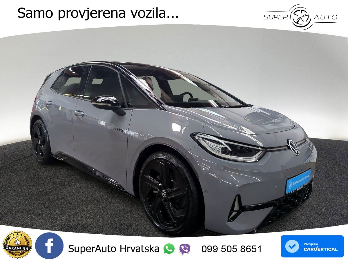Volkswagen ID.3 GTX Performance 84 kWh (326 KS) LED+GR SJED+ACC