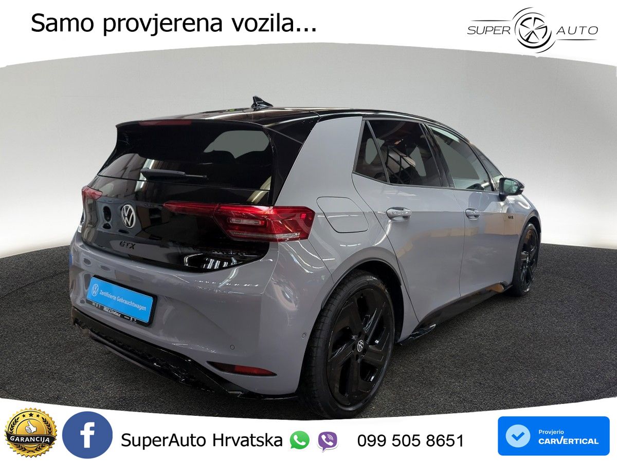 Volkswagen ID.3 GTX Performance 84 kWh (326 KS) LED+GR SJED+ACC