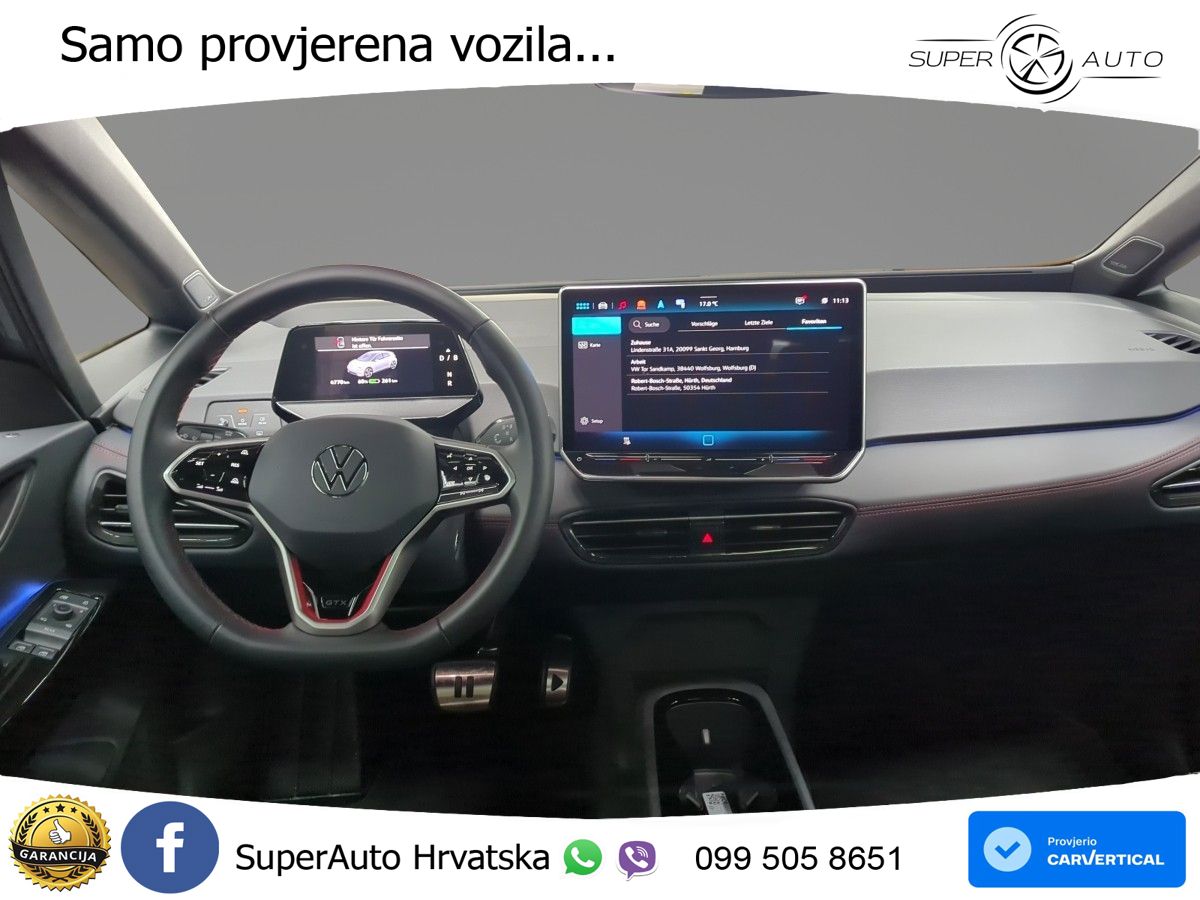 Volkswagen ID.3 GTX Performance 84 kWh (326 KS) LED+GR SJED+ACC