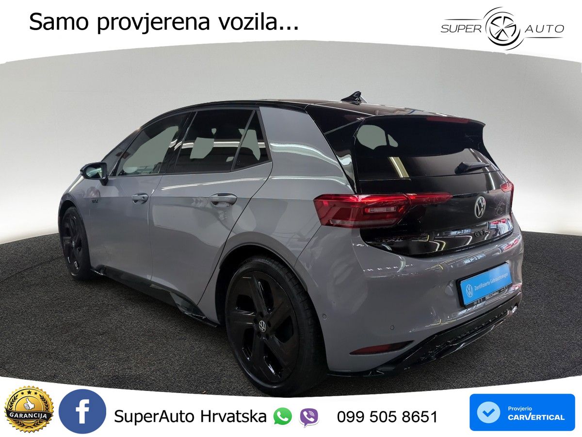 Volkswagen ID.3 GTX Performance 84 kWh (326 KS) LED+GR SJED+ACC
