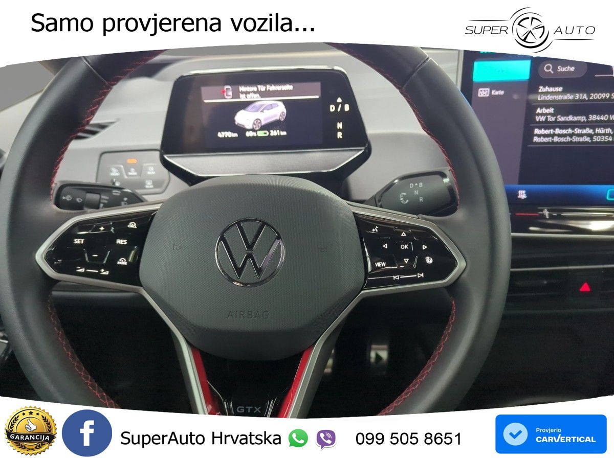 Volkswagen ID.3 GTX Performance 84 kWh (326 KS) LED+GR SJED+ACC