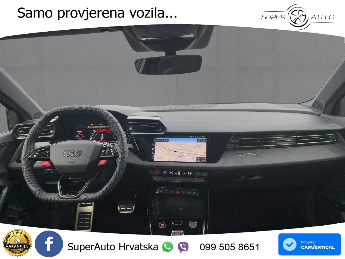 Audi RS3 Sedan 2.5 TFSI (400 KS) quattro S tronic LED+GR SJED+ACC