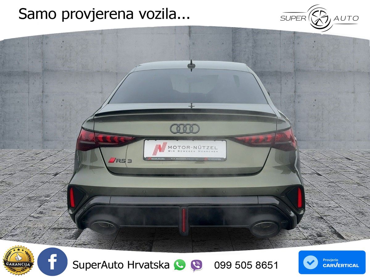 Audi RS3 Sedan 2.5 TFSI (400 KS) quattro S tronic LED+GR SJED+ACC