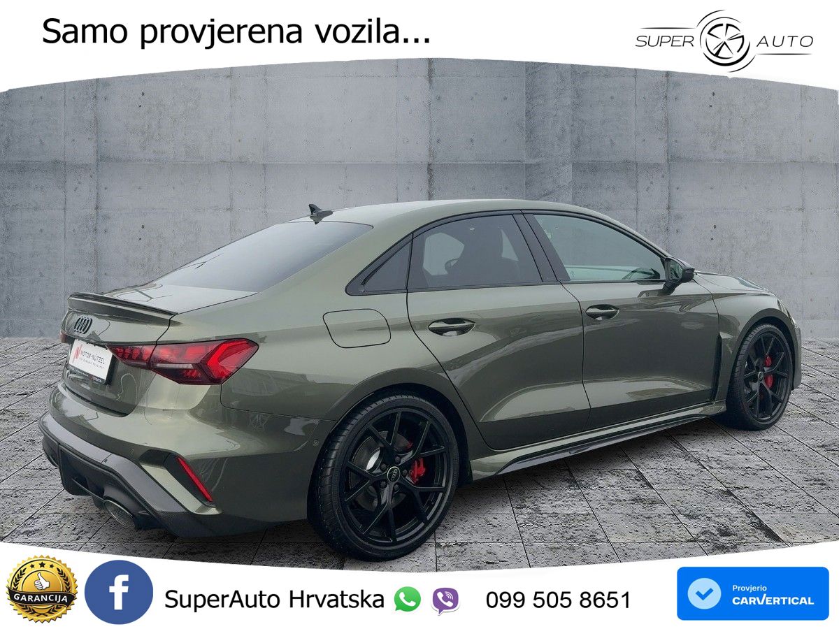 Audi RS3 Sedan 2.5 TFSI (400 KS) quattro S tronic LED+GR SJED+ACC