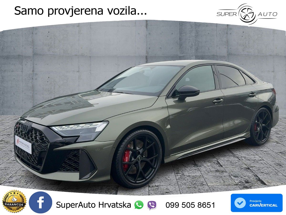 Audi RS3 Sedan 2.5 TFSI (400 KS) quattro S tronic LED+GR SJED+ACC