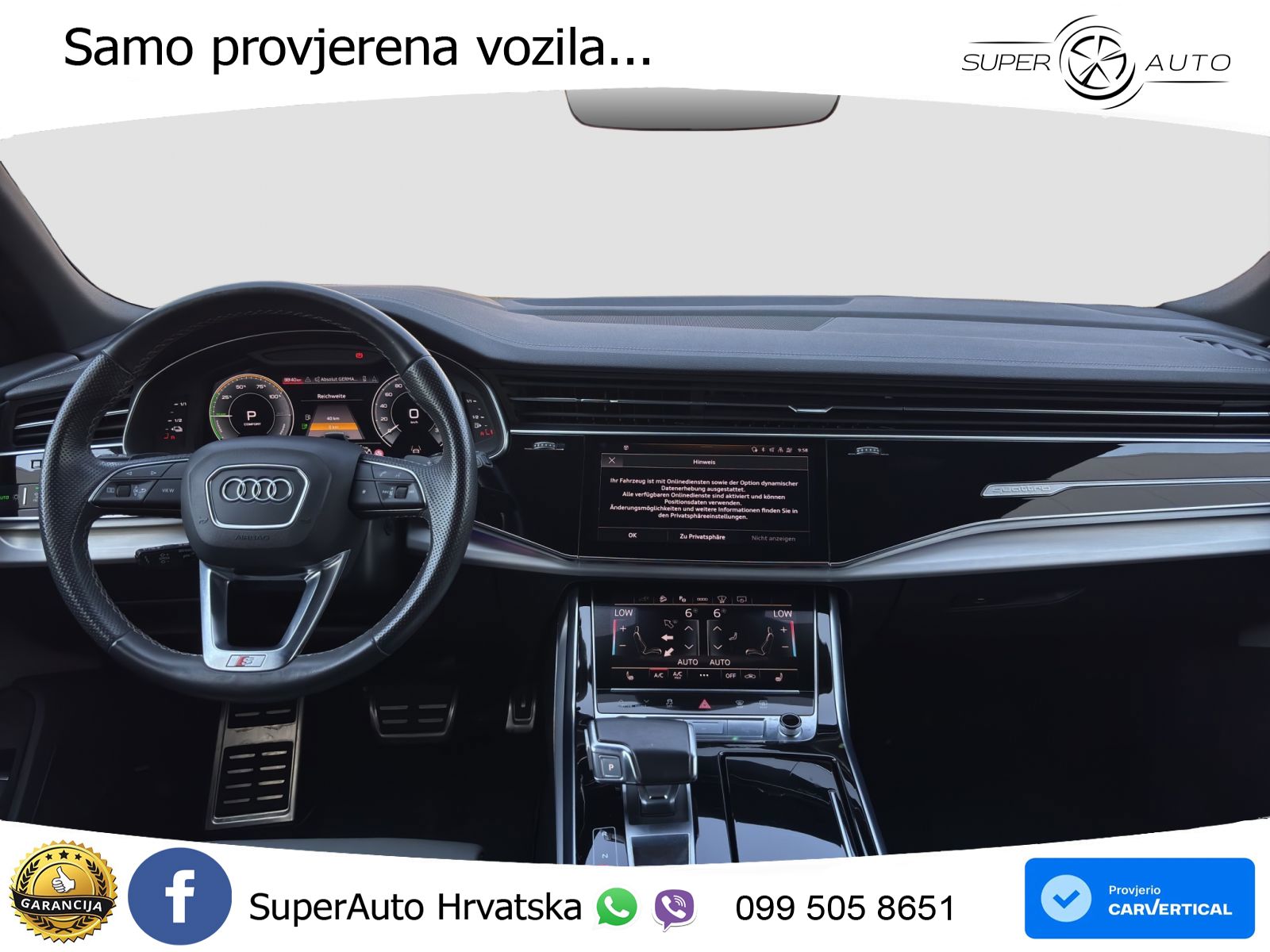 Audi Q8 60 TFSIe V6 (462 KS) quattro Tiptronic