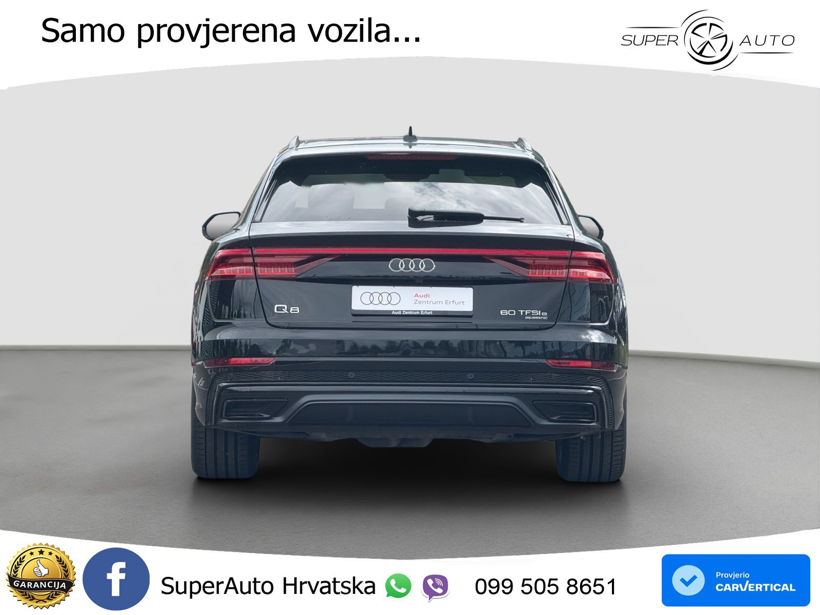 Audi Q8 60 TFSIe V6 (462 KS) quattro Tiptronic