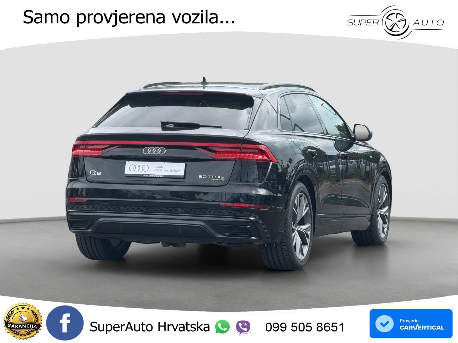 Audi Q8 60 TFSIe V6 (462 KS) quattro Tiptronic