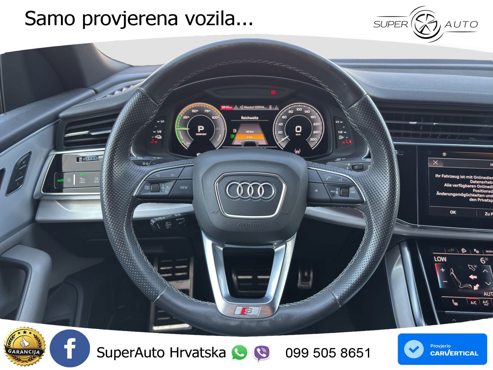 Audi Q8 60 TFSIe V6 (462 KS) quattro Tiptronic